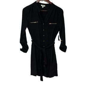 Ardene | Dresses | Long Sleeve Vneck Black Tar Dress With Metallic Specks Size Medium | Poshmark Ardene | Dresses | Long Sleeve Vneck Black Tar Dress With Metallic Specks Size Medium | Poshmark